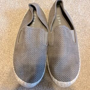 Esprit slip on shoes. Size 9.  Tan